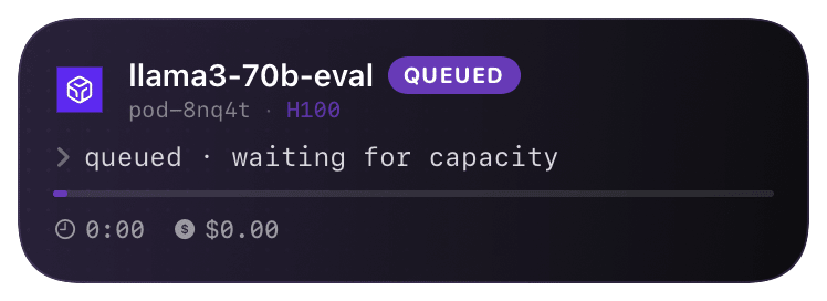runpod (primary) Live Activity preview
