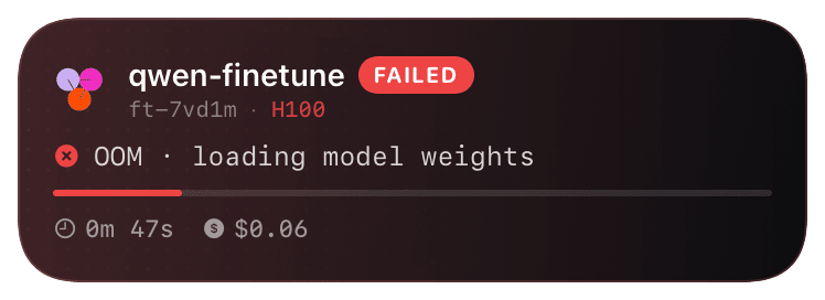 together (failed) Live Activity preview